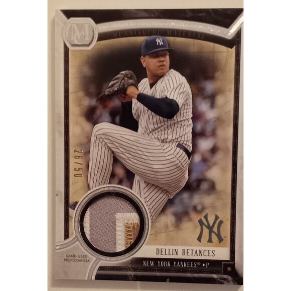 2018 Museum Collection Meaningful Material Relics 26/50 Dellin Betances Patch - Picture 1 of 6